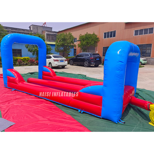 <span class=keywords><strong>Jeu</strong></span> de bowling gonflable mobile, défi de <span class=keywords><strong>jeu</strong></span> de quilles gonflable à double piste, quilles humaines, <span class=keywords><strong>jeu</strong></span> d'extérieur <span class=keywords><strong>avec</strong></span> ballons - Product Image 4