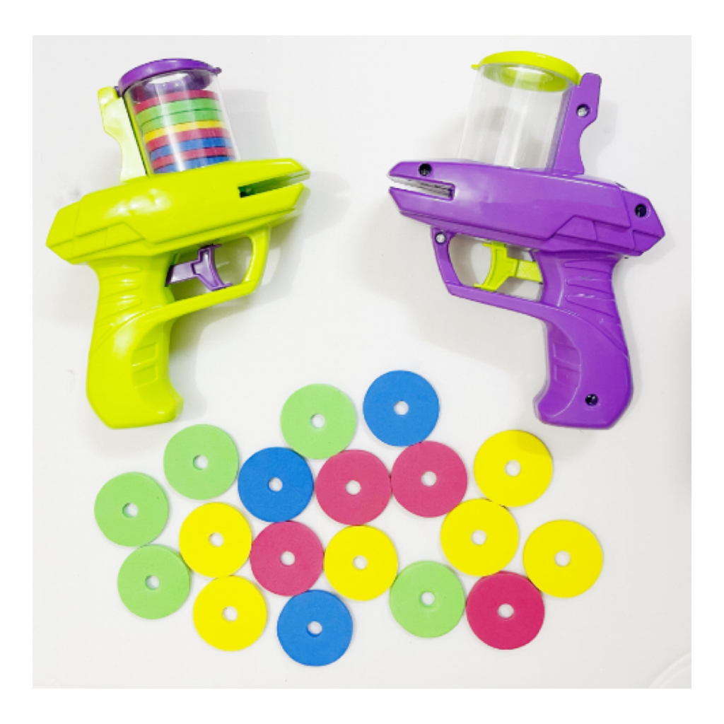 Toy Gun Eva Battle Outdoor Multi Person Sports Soft Bullet Gun Safety Carrot Flying Saucer Gun