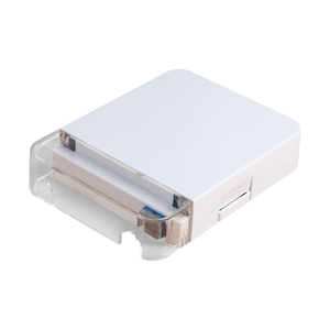 홈 파이버 네트워크 연결 화이트 플라스틱 FTTH 광섬유 터미널 박스 1-<span class=keywords><strong>2</strong></span> 코어 데스크탑 종단 상자 - Product Image 1