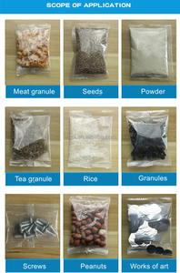 100 grammes gingembre épices haricot piment poudre flocon de maïs bonbons cacahuète granule Sachet remplissage <span class=keywords><strong>Machine</strong></span> à emballer pochette en papier alimentaire - Product Image 4