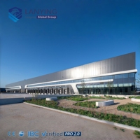 Planta de Fabricación de Estructuras de Acero Prefabricadas, Nave Industrial de Gran Envergadura y Alta Resistencia, Solución Rentable