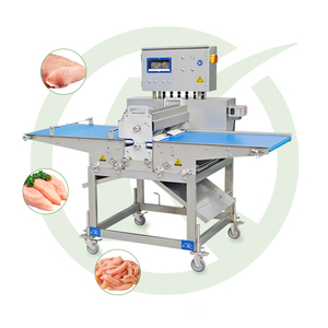 Industrial automático multifunción salida de fábrica bajo precio carne de cerdo, carne de pescado, cordero carne fresca máquina cortadora de carne - Product Image 3