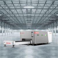 Nouvelle machine de découpe laser à fibre industrielle CNC 3kW à refroidissement par eau, contrôle Cypcut, haute précision, 3 axes, haute vitesse, pour métaux