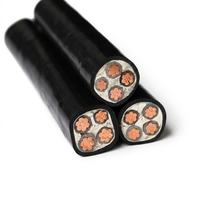 Câble électrique souterrain en cuivre à 4 conducteurs XLPE PVC, câble d'alimentation 25mm2 35mm2 50mm2 70mm2 95mm2 120mm2 185mm2 240mm2 R2V
