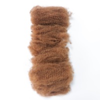 Cheveux Humains Remy 4C Afro Crépu Ondulé En Vrac Pour Tresses Torsadées, 100% Extensions de Cheveux Birmans Pour Tressage