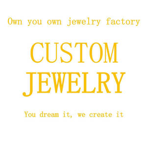 Produttori di Gioielli Personalizzati Collana Orecchini Anelli Bracciale <span class=keywords><strong>Design</strong></span> Logo Acciaio Inossidabile Placcato Oro - Product Image 1