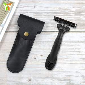 Rasoirs en cuir étui de protection pour rasoirs de voyage étui de protection pour <span class=keywords><strong>rasoir</strong></span> de sécurité housse de sécurité à double tranchant - Product Image 6