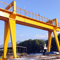 Palans électriques à câble de 25 tonnes, grue à portique à double poutre KSMG pour entrepôt de conteneurs, directement de l'usine