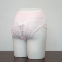 Culotte menstruelle jetable en coton non tissé Wanyihao pour femme, avec couche extérieure aspect tissu, douce et respirante, protection menstruelle