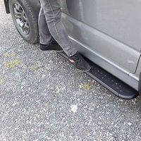 Marchepieds latéraux noirs en acier pour Suzuki Jimny JB64 JB74 - Vente en gros usine
