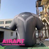Ballon publicitaire géant en forme de t-shirt de sport, ballon géant en forme de maillot pour la publicité
