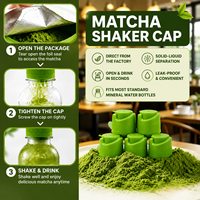 Yibenef Bouchon de bouteille torsadé portable OEM approuvé pour poudre de matcha en gros