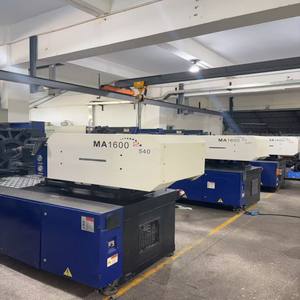 <span class=keywords><strong>Macchina</strong></span> per lo stampaggio <span class=keywords><strong>a</strong></span> iniezione orizzontale completamente idraulica <span class=keywords><strong>usata</strong></span> Haitian MA1600II 160 tonnellate con pompa motore per macchinari plastici - Product Image 4