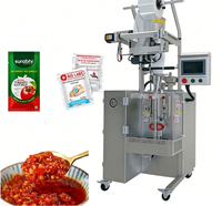 Machine d'emballage automatique de liquides pour la vaisselle, similaire à la machine d'emballage de sachets de ketchup et de sauce tomate