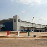 Almacén de Estructura de Acero Ligero Prefabricado de Diseño Moderno y Sala de Exposiciones de Automóviles, Taller, Edificio Industrial de Estructura de Acero Personalizado