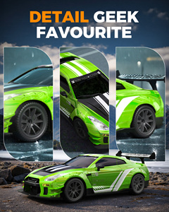 2.4GHz có thể sạc lại 4WD điều khiển từ xa Car-off-road Drift Racing RC Xe mô hình mô phỏng nhỏ RC xe khuôn - Product Image 3