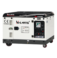Generator Diesel Hi-earns 14kva dengan Pendingin Udara 1102, Mesin Diesel Generator 10kw 8kw