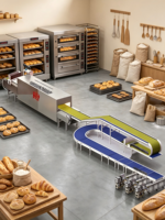 Machine à fabriquer des gâteaux à la mousse automatique de qualité industrielle WANLI, équipement de boulangerie commerciale de haute qualité