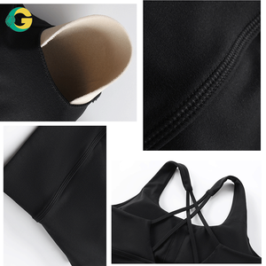 <span class=keywords><strong>Top</strong></span> Deportivo GC 2026 al por Mayor para Gimnasio y Yoga, <span class=keywords><strong>Top</strong></span> Corto sin <span class=keywords><strong>Espalda</strong></span> con <span class=keywords><strong>Espalda</strong></span> Cruzada, <span class=keywords><strong>Top</strong></span> Deportivo de Alto Impacto con Doble Capa - Product Image 2