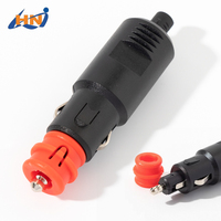 Prise allume-cigare de voiture Huanuo 3-5A 12V 24V avec câble avec prise DC 5.5x2.1mm pour l'alimentation du GPS de voiture DVD