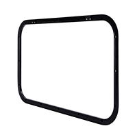 Ventanas para caravanas y autocaravanas de 900*350 mm, doble acristalamiento, aleación de aluminio, con mosquitera plisada - Estilo de lujo
