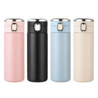 Bouteille d'eau isotherme intelligente en acier inoxydable, cadeau d'affaires, tasse scolaire pour enfant, logo personnalisé, mug à double paroi isolé sous vide