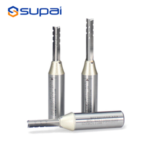 Supal TCT 2 Flute vị trí phay thẳng Cutter <span class=keywords><strong>Router</strong></span> <span class=keywords><strong>bit</strong></span> mà không cần răng rắn carbide cho gỗ - Product Image 2