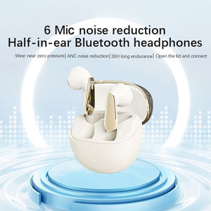 Écouteurs sans fil J12 ANC à réduction de <span class=keywords><strong>bruit</strong></span> <span class=keywords><strong>avec</strong></span> BT5.4 TWS, étanches, écouteurs <span class=keywords><strong>Bluetooth</strong></span>, <span class=keywords><strong>casque</strong></span> audio - Product Image 4