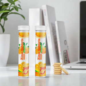 Sağlık çinko efervesan tabletler bağışıklık Boost C vitamini 1000 artı ek çinko efervesan tabletler - Product Image 5