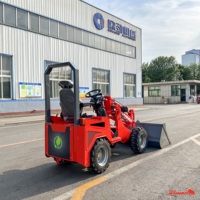 Caricatore elettrico Zl06 400kg 500kg 600kg 1ton macchine agricole nuova energia Mini caricatore elettrico per la vendita