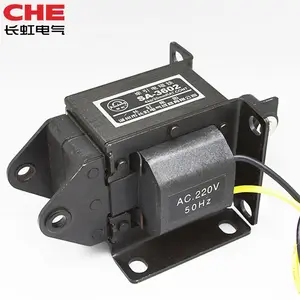 SA-3602 çekici kuvvet 4kgf 39.2N inme 20mm kompresör kontrol ac itme çekme solenoidi