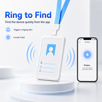 Mini Rastreador GPS Personal, Localizador Inteligente en Tiempo Real, Botón SOS, Dispositivo Antipérdida, Alarma Remota, Seguimiento por Aplicación, para Niños y Ancianos