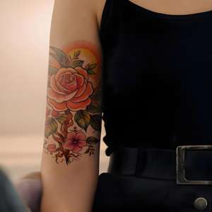 Tatouages temporaires 3D blancs en forme de crâne pour hommes et femmes, écologiques, non toxiques, imperméables, pour les <span class=keywords><strong>bras</strong></span>, les corps, les cou - Autocollants de <span class=keywords><strong>tatouage</strong></span> réalistes - Product Image 4