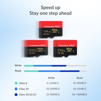 Carte TF A1 64 Go pour tablette, téléphone portable, caméra d'action, caméra embarquée, autoradio et console de jeu – Extension de stockage