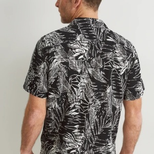 Camisas Hawaianas Aloha de Verano para Hombre, 100% Algodón, con Diseño Estampado Personalizado y Logotipo, al por Mayor - Product Image 4
