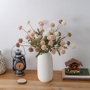 Nouveauté Bouquet de roses artificielles en tissu fait main Lu Lian pour la décoration de la maison, mariage, Halloween, Pâques - Décorations en gros - Product Image 3