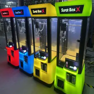 Hot Sale Mini Super Box X Klauen kran Maschine Spielzeug kran Verkaufs automat