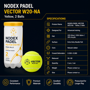 Fabrika Tedarikli Profesyonel Padel Topu Premium Kalite Turnuva Antrenman Padel Topları OEM ODM Üretici Özel Logo Dayanıklı - Product Image 2