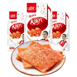 Asiáticos Snacks 102g Jialong Latiao Delicioso Chinês Picante Snacks Comida Populares Picante Glúten Latiao