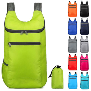 Sac à dos pliable imperméable Oxford pour l'extérieur, sac de voyage léger pour le sport et la remise en forme, grande capacité 20-35L, sac à dos cadeau - Product Image 1