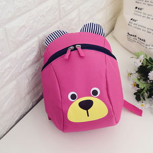 Girls' Children's Cute Cartoon <b>Mouse</b> Durable Polyester Soft Shell <b>Backpack</b> Anti-Lost Travel School Shoulder Strap Toddler Kids' - Product Image 1