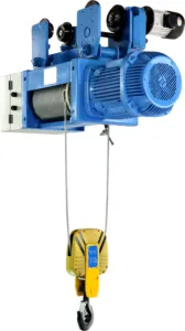 Vision Fast Deliver Electric Crane Lifting Wire Rope Hoist With Trolley 1-30T