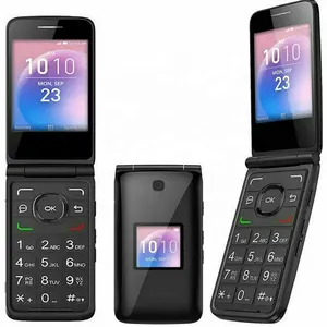 Mini Unlocked Original Used Keypad Custom Flip Phone 4G LTE for Alcatel Quickflip 4044W