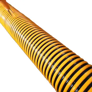 TOP Quality Industrial Corrugated PVC Spiral Flexible Heavy Grit Suction Sand Sewer/Screw Pump Grit Hose Pipe