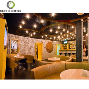 ไนท์บาร์กระจกดิสเพลย์ตู้โชว์ไฟ LED ชุดเฟอร์นิเจอร์บาร์กลางคืน KTV ปาร์ตี้ไนท์คลับเฟอร์นิเจอร์สำหรับขาย - Product Image 5