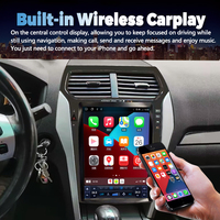Écran Android 13 de 12,1 pouces pour Ford Explorer 2012 2013 2014 2015 2016 2017 2018 2019 Autoradio GPS Lecteur vidéo Carplay