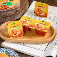 Cubes de Tofu Fermenté Traditionnel Chinois, Soja Non-OGM, Emballage Pratique, Tofu Blanc au Piment 280g, Tofu Fermenté Épicé
