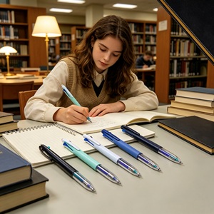 <span class=keywords><strong>Stylo</strong></span> publicitaire sportif avec logo, 5 couleurs, multicolore, écriture 1,0 mm, papeterie japonaise et coréenne en plastique, <span class=keywords><strong>stylo</strong></span> étudiant 5 en 1 - Product Image 5