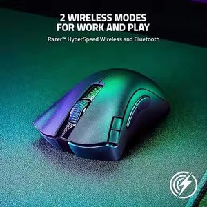 Ratón inalámbrico para juegos Razer <span class=keywords><strong>DeathAdder</strong></span> <span class=keywords><strong>V2</strong></span> X Hyperspeed original, 7 Botones programables, ratón óptico Razer Mouse - Product Image 3