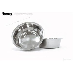 Ciotola per animali domestici Yommy in acciaio inossidabile da 21 cm per cani e gatti - Product Image 1